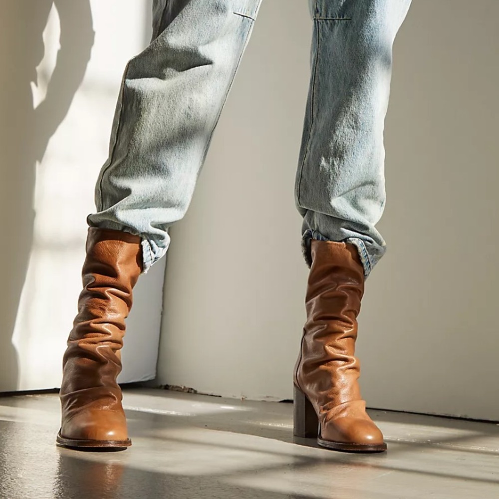 Free People Elle Block Heel Boots
